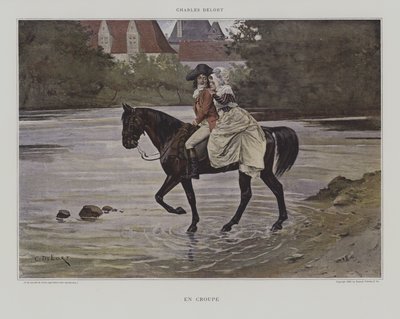 クループで 作： Charles Edouard Delort