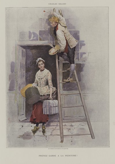 塗装には注意してください！ 作： Charles Edouard Delort