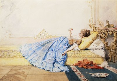 物思いに沈んだ瞬間、 作： Charles Edouard de Beaumont