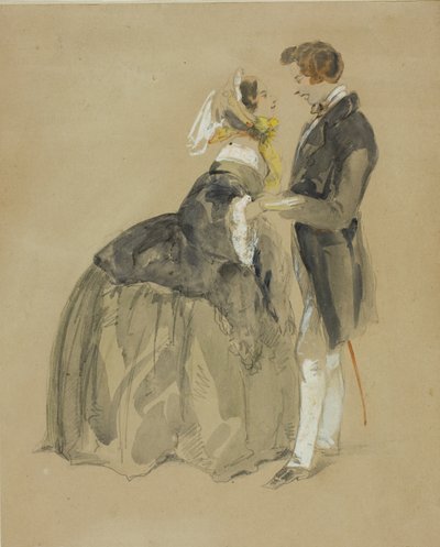 カップル 作： Charles Edouard de Beaumont