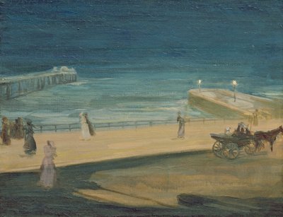 桟橋では、ブライトン 作： Charles Edward Conder