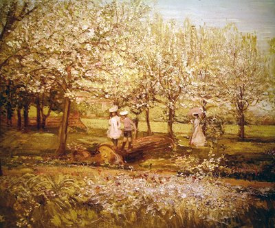 オーチャード（油彩・キャンバス） 作： Charles Edward Conder