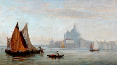 サンタマリアデッラサルーテ教会、ヴェネツィア、1875 作： Charles Edward Holloway