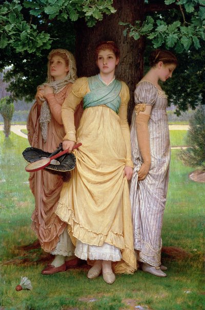 夏のシャワー 作： Charles Edward Perugini