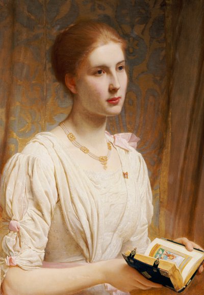 ミス・ヘレン・リンゼイの肖像 作： Charles Edward Perugini