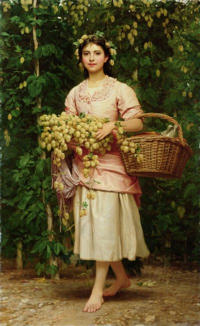 ホップピッカー 作： Charles Edward Perugini