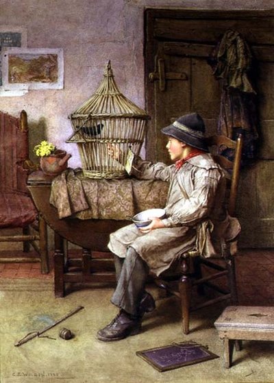 朝食の時間 作： Charles Edward Wilson