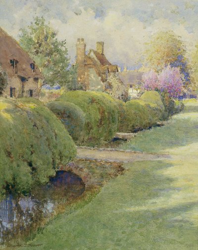 ボックスヘッジ、ウォーボロー、オクソン 作： Charles Edwin Flower