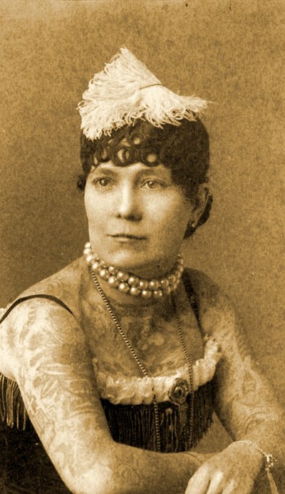 ノラヒルデブラントc.1895の肖像 作： Charles Eisenmann
