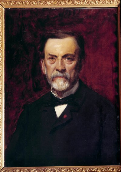 ルイ・パスツール（1822-1895）の肖像 エミール・オーギュスト・カロルス・デュラン（1837-1917）の絵画 19世紀 パリ、パスツール美術館 作： Charles Emile Auguste Carolus Duran