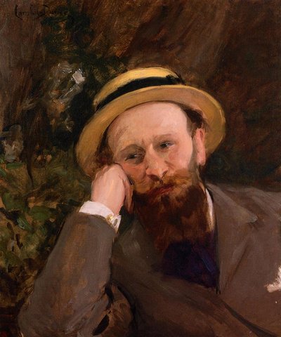 マネの肖像 作： Charles Emile Auguste Carolus Duran