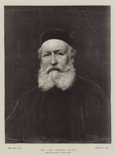 後期シャルル・グノー 作： Charles Emile Auguste Carolus Duran