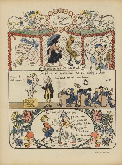 ル・リールのイラスト 作： Charles Emile Egli