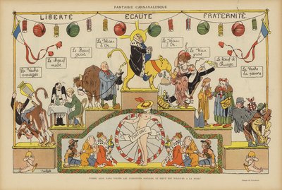 ル・リールのイラスト 作： Charles Emile Egli