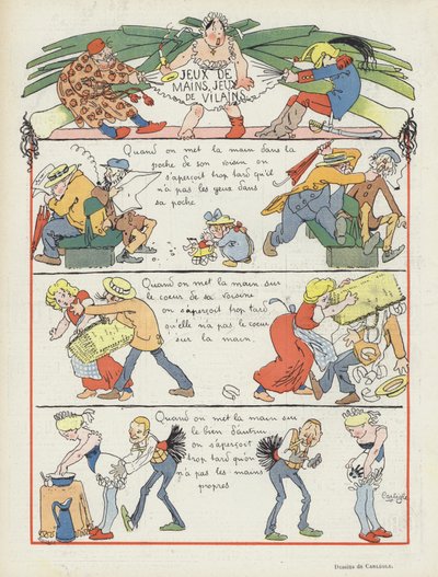 ル・リールのイラスト 作： Charles Emile Egli