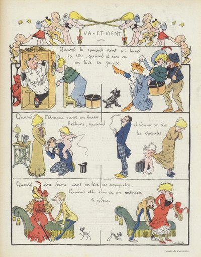 ル・リールのイラスト 作： Charles Emile Egli