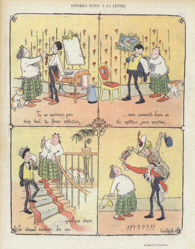 ル・リールのイラスト 作： Charles Emile Egli
