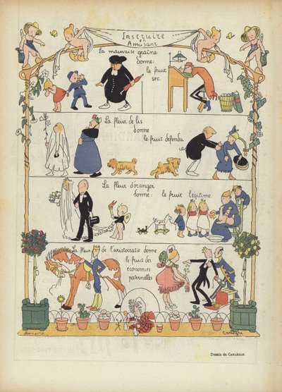 ル・リールのイラスト 作： Charles Emile Egli