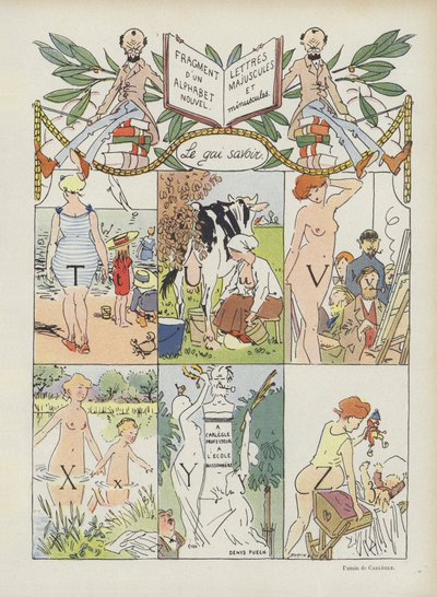 ル・リールのイラスト 作： Charles Emile Egli