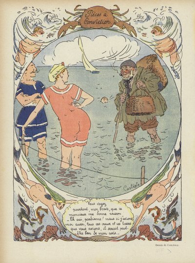 ル・リールのイラスト 作： Charles Emile Egli