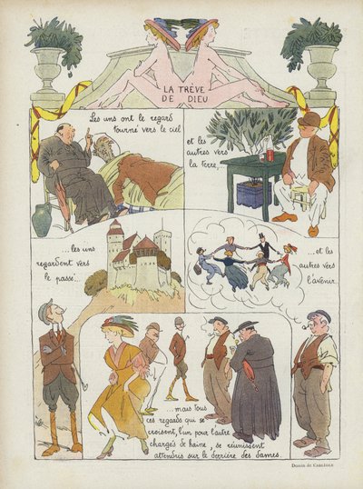ル・リールのイラスト 作： Charles Emile Egli