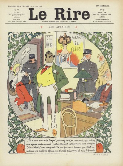 ル・リールのイラスト 作： Charles Emile Egli