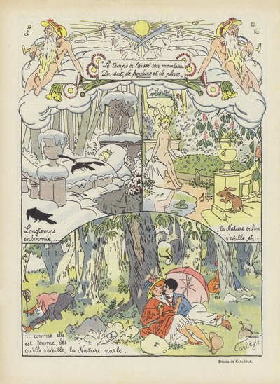 ル・リールのイラスト 作： Charles Emile Egli