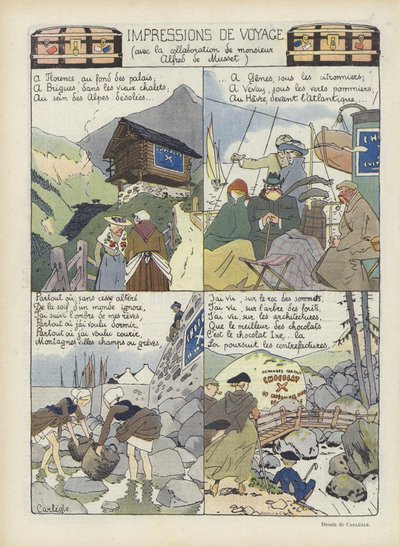 ル・リールのイラスト 作： Charles Emile Egli