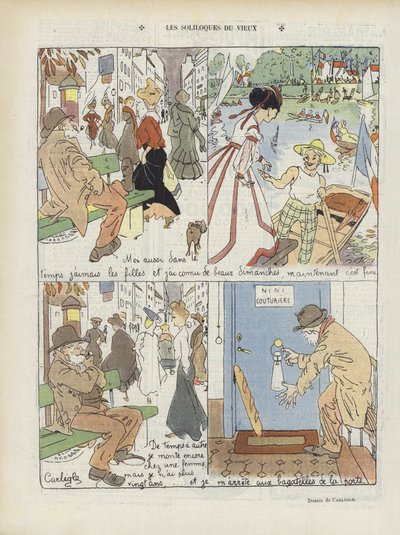 ル・リールのイラスト 作： Charles Emile Egli