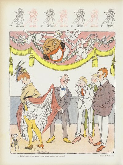 ル・リールのイラスト 作： Charles Emile Egli
