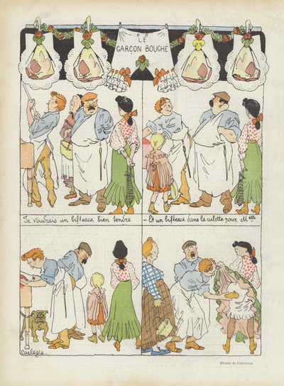 ル・リールのイラスト 作： Charles Emile Egli