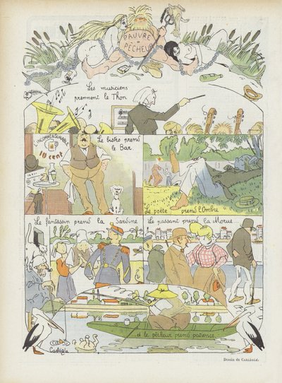 ル・リールのイラスト 作： Charles Emile Egli