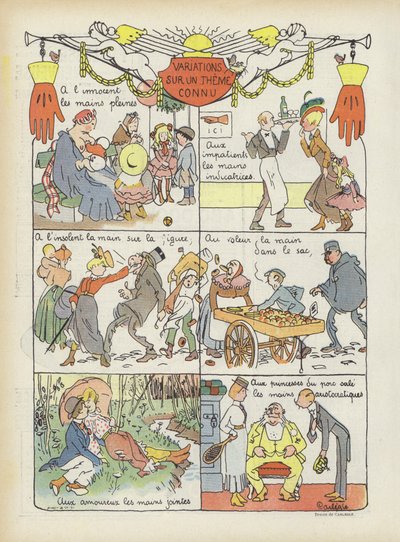 ル・リールのイラスト 作： Charles Emile Egli