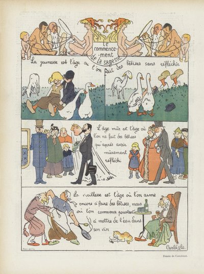 ル・リールのイラスト 作： Charles Emile Egli