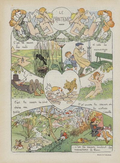 ル・リールのイラスト 作： Charles Emile Egli