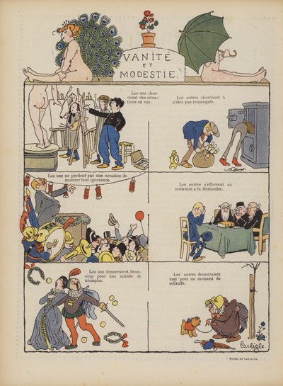 ル・リールのイラスト 作： Charles Emile Egli