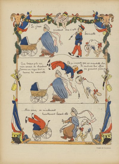 ル・リールのイラスト 作： Charles Emile Egli