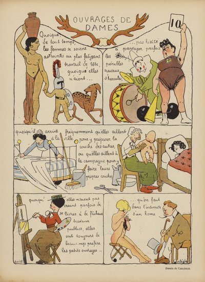 ル・リールのイラスト 作： Charles Emile Egli