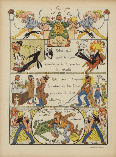 ル・リールのイラスト 作： Charles Emile Egli