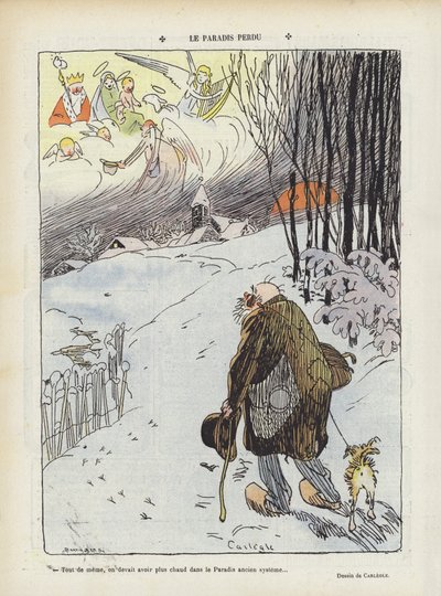 パラダイス・ロスト。ル・リールのイラスト 作： Charles Emile Egli