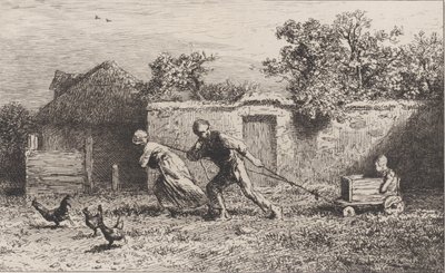 クルー、1865年。 作： Charles Emile Jacque