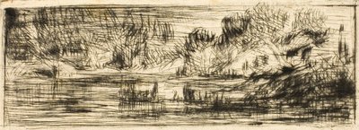 風景 作： Charles Emile Jacque
