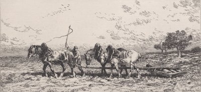 ローラー、1868年。 作： Charles Emile Jacque