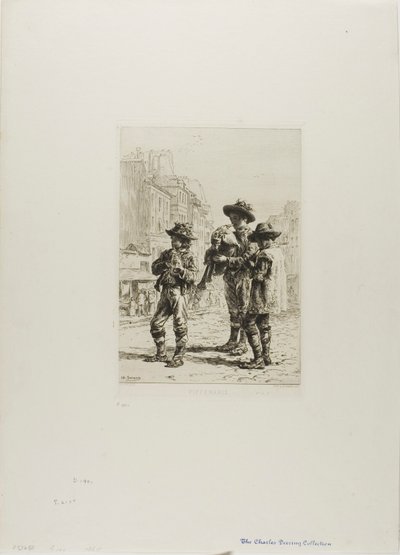 パイパーズ 作： Charles Emile Jacque