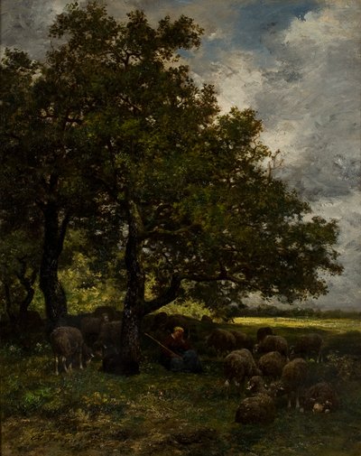  作： Charles Emile Jacque
