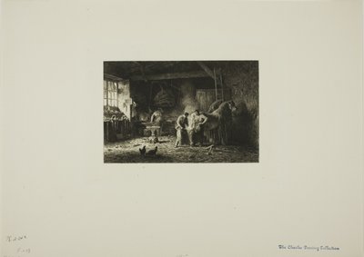 ファリアーズ・ショップ 作： Charles Emile Jacque