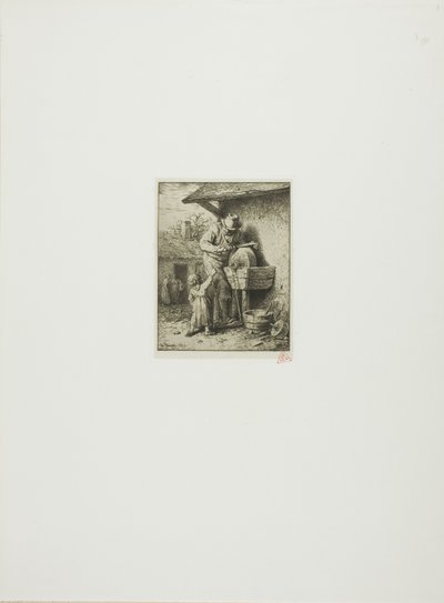 ナイフグラインダー 作： Charles Emile Jacque