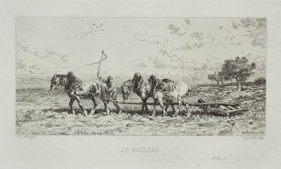 ローラー 作： Charles Emile Jacque