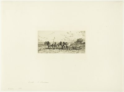 ローラー 作： Charles Emile Jacque