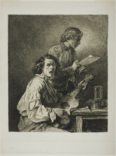 ザ・シンガーズ 作： Charles Emile Jacque